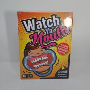 Watch Ya' Mouth Authentic Mouthguard Party Game 2016 NEW SEALED